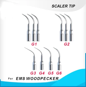 10pcs G1,G2,G3,G4,G5,G6 ultrasonic piezo scaler tip, dental tip for EMS/Woodpecker scaler handpiece for oral health care
10pcs G1,G2,G3,G4,G5,G6 ultrasonic piezo scaler tip, dental tip for EMS/Woodpecker scaler handpiece for oral health care