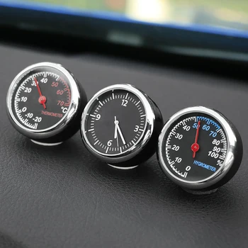 Car Ornament Mini Decoration Automobiles Interior Clock Automotive Hygrometer Thermometer Auto Watch Clock In Car Accessories
Car Ornament Mini Decoration Automobiles Interior Clock Automotive Hygrometer Thermometer Auto Watch Clock In Car Accessories