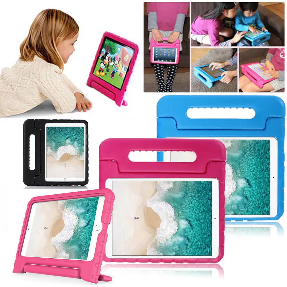 Kid Children Safe Rugged Proof Foam Case Handle Stand For Apple iPad Pro 10.5 2017 Thick EVA foam Kids Shockproof Case Cover
Kid Children Safe Rugged Proof Foam Case Handle Stand For Apple iPad Pro 10.5 2017 Thick EVA foam Kids Shockproof Case Cover