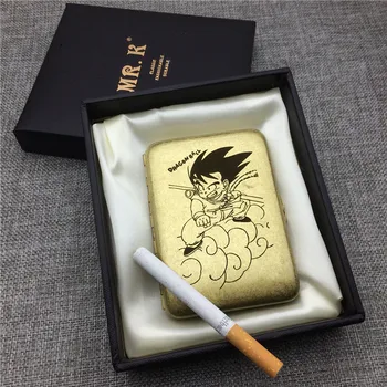 MR.K MS102 Dragon Ball Goku Master Roshi Vintage Style 16 Man Portable Cigarette Case Brass Cigarette Boxes Laser Carved Forever
MR.K MS102 Dragon Ball Goku Master Roshi Vintage Style 16 Man Portable Cigarette Case Brass Cigarette Boxes Laser Carved Forever