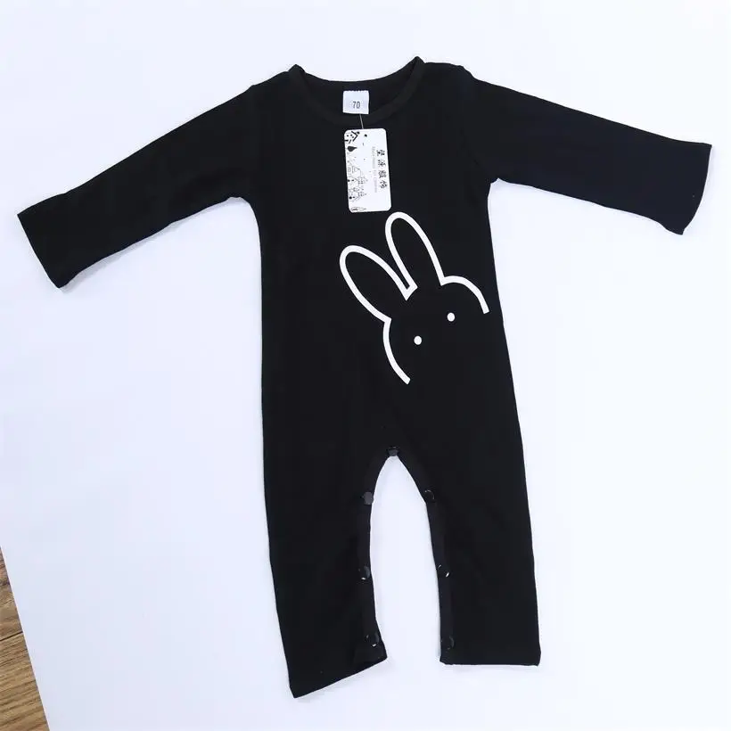 100% Cotton Baby Clothes Black Bunny Fashion Unisex Newborn Romper Pajamas Rabbit Baby Girl Jumpsuit Babywear Clothing Suit
100% Cotton Baby Clothes Black Bunny Fashion Unisex Newborn Romper Pajamas Rabbit Baby Girl Jumpsuit Babywear Clothing Suit