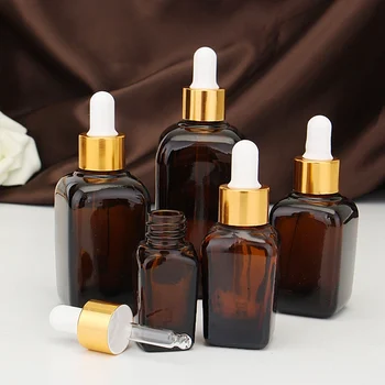 10-100ml Empty Dropper Bottle Amber Essential Oil Glass Aromatherapy Liquid Brown Drop For Massage Pipette Bottles Refillable
10-100ml Empty Dropper Bottle Amber Essential Oil Glass Aromatherapy Liquid Brown Drop For Massage Pipette Bottles Refillable