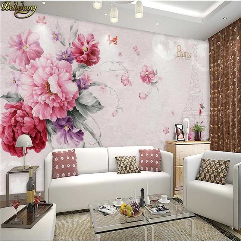 beibehang Custom Photo Wallpaper Large Mural Wall Sticker Handmade Beautiful Flower Paris Tower Bedside Mural Background Wall
beibehang Custom Photo Wallpaper Large Mural Wall Sticker Handmade Beautiful Flower Paris Tower Bedside Mural Background Wall