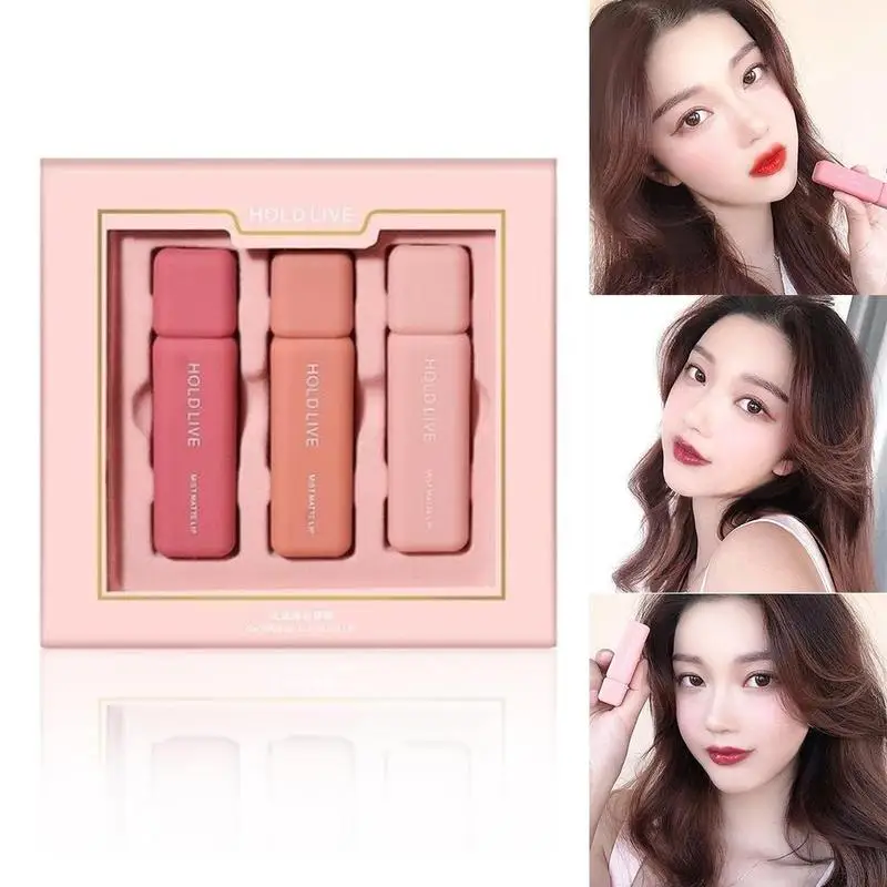Pink Packing Matte Lipsticks Waterproof Long Lasting Velvet Lipstick Moisturizing Lipstick Set Professional Makeup Essential
Pink Packing Matte Lipsticks Waterproof Long Lasting Velvet Lipstick Moisturizing Lipstick Set Professional Makeup Essential