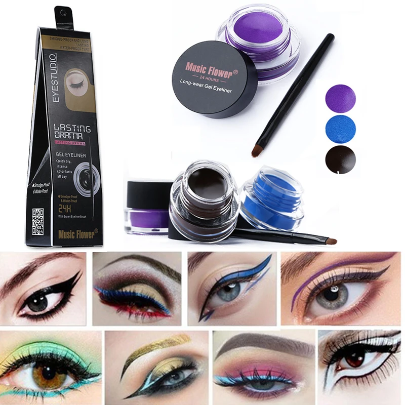 Waterproof Eye Shadow Gel Blue Makeup With Brush Party Makeup Cosmetic 24 Hours Long-lasting For Women Eyes Liner
Waterproof Eye Shadow Gel Blue Makeup With Brush Party Makeup Cosmetic 24 Hours Long-lasting For Women Eyes Liner