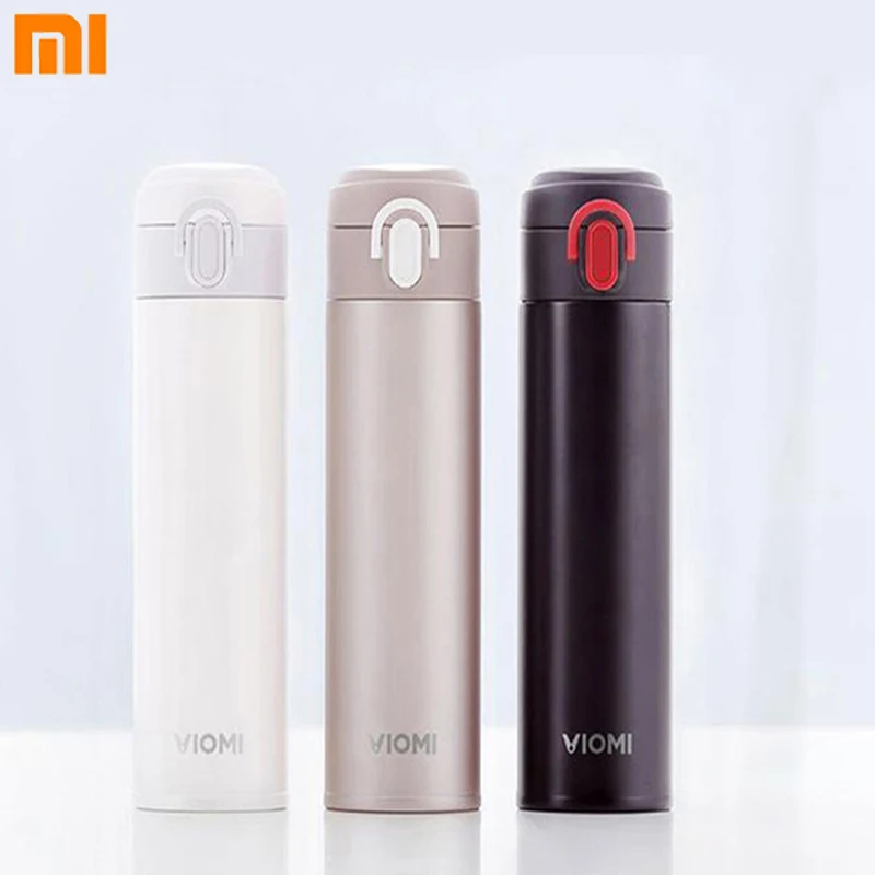 Xiaomi VIOMI Portable Vacuum Thermos Cup 300ML Lightweight Alloy Material 24 Hours Mjia Thermos Single Hand ON/Close
Xiaomi VIOMI Portable Vacuum Thermos Cup 300ML Lightweight Alloy Material 24 Hours Mjia Thermos Single Hand ON/Close