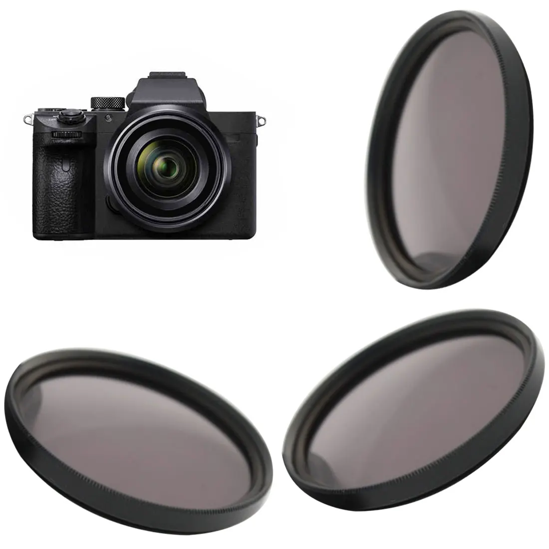 Цветной фильтр для объектива KnightX ND FLD UV MC Star 52 мм 58 67 55 77 Nikon Canon EOS 7D 5D 6D 50D 60D 600D d5200 d3300