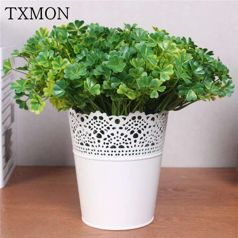 Green Artificial Plants Lucky Grass Four-Leaf Clover Fresh Plastic Flowers Decorative Flower Accessories For Home Garden Decor
Green Artificial Plants Lucky Grass Four-Leaf Clover Fresh Plastic Flowers Decorative Flower Accessories For Home Garden Decor