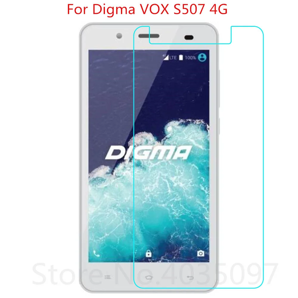 For Digma VOX S507 4G Tempered Glass Protective Film Explosion-proof Screen Protector | Мобильные телефоны и аксессуары