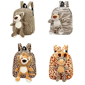 Children Toddler 3D Plush Leopard Soft Backpack Schoolbag Cartoon Kids Shoulder Bag Rucksack 29 x 9 x 33cm
Children Toddler 3D Plush Leopard Soft Backpack Schoolbag Cartoon Kids Shoulder Bag Rucksack 29 x 9 x 33cm