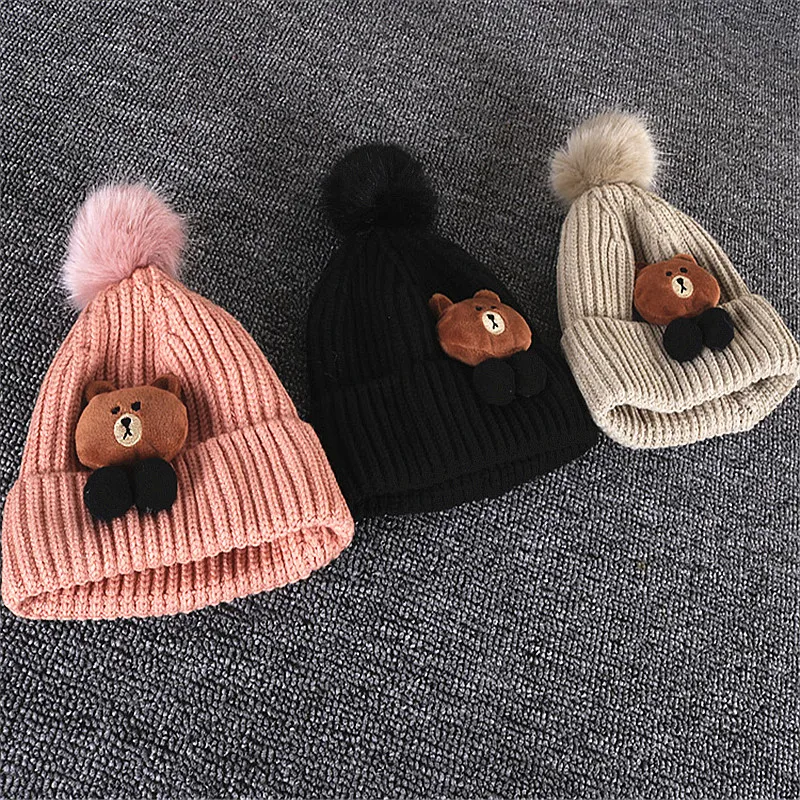 fashion Handsome and cute Child Kids Warm Winter Crochet Ski Cap Wool Knit Beanie With Pompom Ball Raccoon Fur Bobble Hat
fashion Handsome and cute Child Kids Warm Winter Crochet Ski Cap Wool Knit Beanie With Pompom Ball Raccoon Fur Bobble Hat