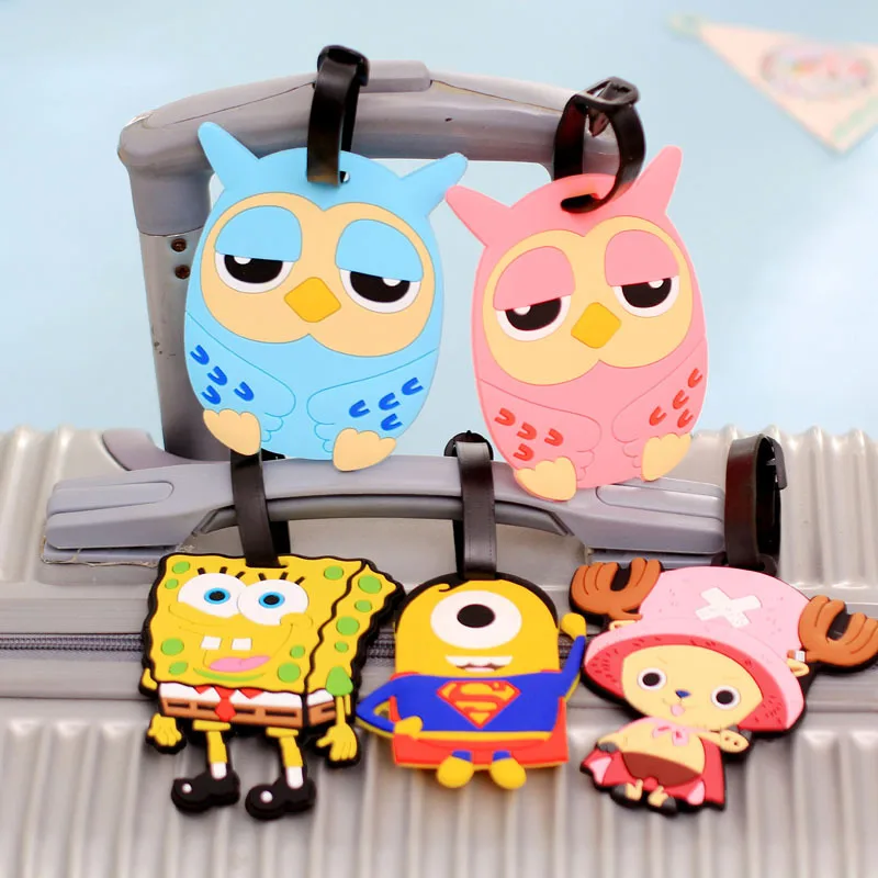 Cartoon Animal Luggage Straps Silicon Rubber Bag Case Travel Accessories Luggage Tag
Cartoon Animal Luggage Straps Silicon Rubber Bag Case Travel Accessories Luggage Tag
