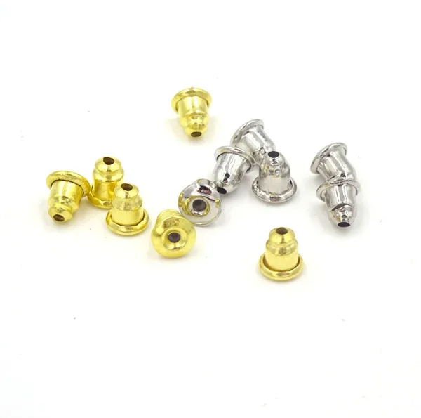 400Pcs Bullet Plug Earring Backs Diy Earings Stoppers Jewelry Parts Ear Ring Accessories Material
400Pcs Bullet Plug Earring Backs Diy Earings Stoppers Jewelry Parts Ear Ring Accessories Material