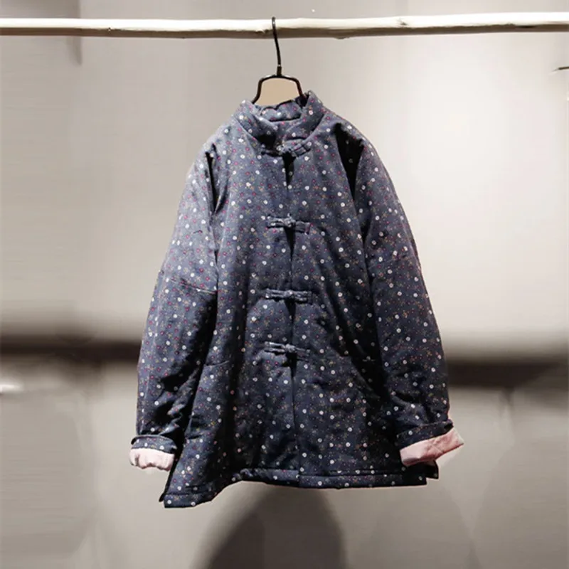 Johnature 2019 Thicken Warm High Quality Vintage Plate Buckle Loose Parkas Women Coats New Winter Print 3 Colors Female Coats
Johnature 2019 Thicken Warm High Quality Vintage Plate Buckle Loose Parkas Women Coats New Winter Print 3 Colors Female Coats