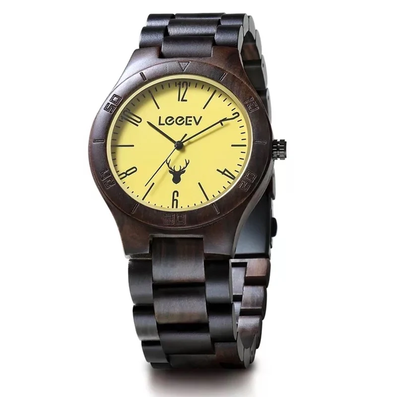 Luxury Wood Watch Mens Natural Wenge Sandalwood Watch Analog Quartz Light Weight Vintage Wooden Wrist Watch Drop Shipping
Luxury Wood Watch Mens Natural Wenge Sandalwood Watch Analog Quartz Light Weight Vintage Wooden Wrist Watch Drop Shipping
