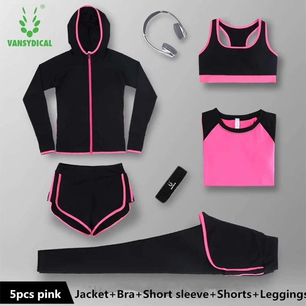 2018 New Sportswear Women Yoga Set Running Suit Long Sleeve Fitness Quick Dry Sports Suits Breathable Yoga Shirts 5 Pieces Sets
2018 New Sportswear Women Yoga Set Running Suit Long Sleeve Fitness Quick Dry Sports Suits Breathable Yoga Shirts 5 Pieces Sets