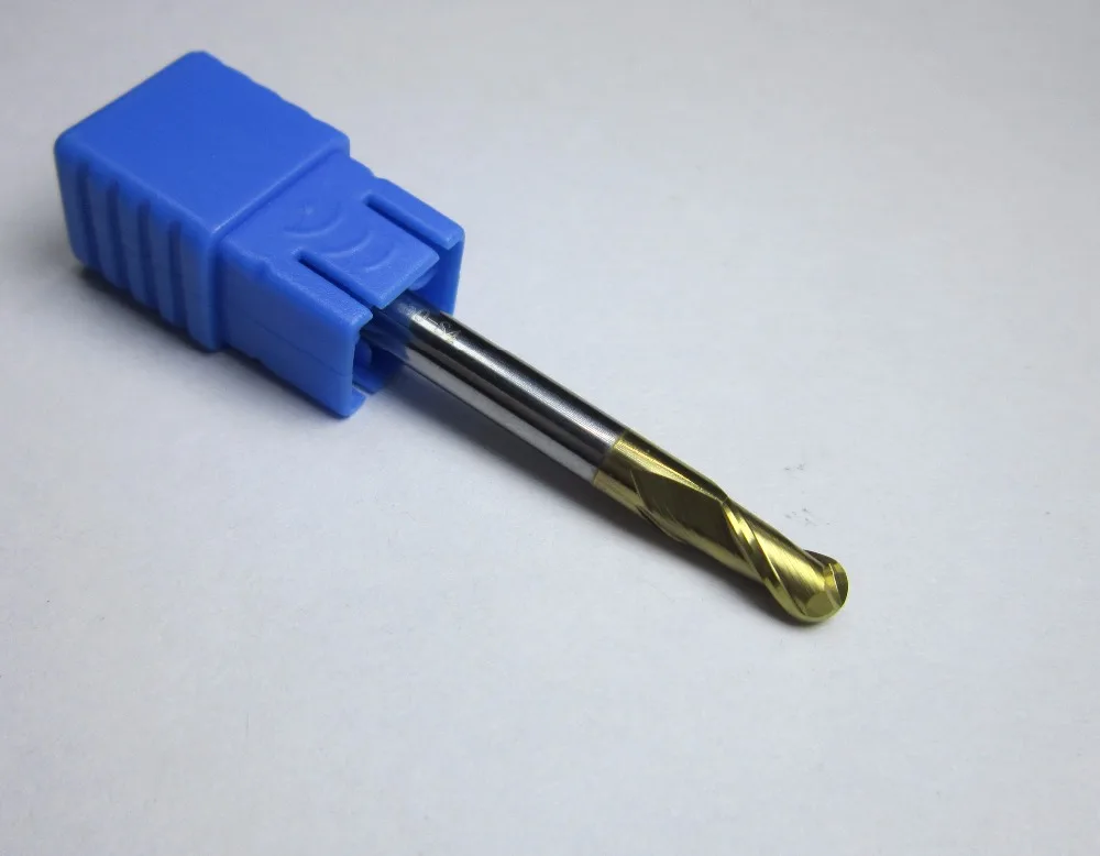 10PCS DIA=4mm radius 2.0 MM HRC58 R2.0 2 flutes Tungsten Carbide Ball Nose End mills CNC milling cutter for metal working <HRC60
10PCS DIA=4mm radius 2.0 MM HRC58 R2.0 2 flutes Tungsten Carbide Ball Nose End mills CNC milling cutter for metal working <HRC60