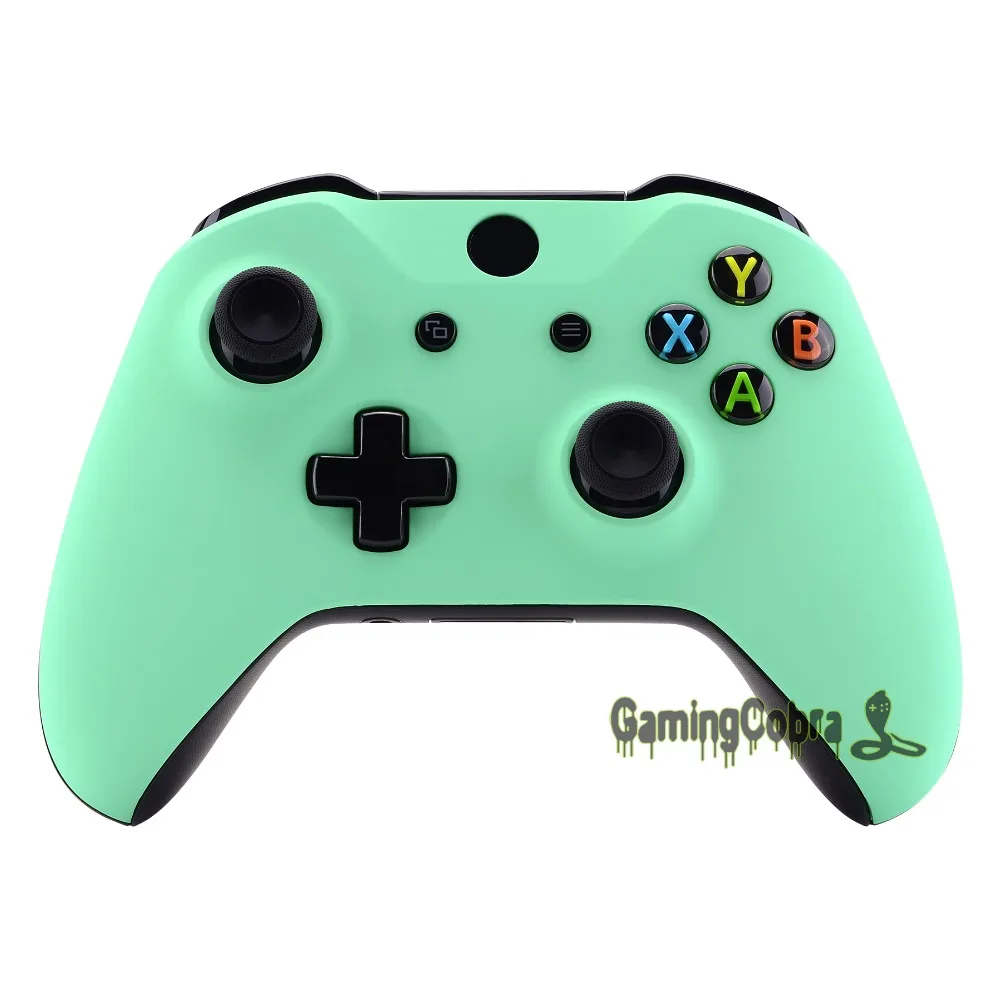 Mint Green Soft Touch Top Housing Shell Faceplate Replacement Kit for Xbox One S Xbox One X Game Controller (1708) #SXOFX19
Mint Green Soft Touch Top Housing Shell Faceplate Replacement Kit for Xbox One S Xbox One X Game Controller (1708) #SXOFX19