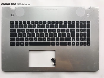 SP Spanish keyboard for ASUS N76 N76YI361VZ-SL N76YI363VZ-SL backlit with silver C Cover shell keyboard SP Layout
SP Spanish keyboard for ASUS N76 N76YI361VZ-SL N76YI363VZ-SL backlit with silver C Cover shell keyboard SP Layout