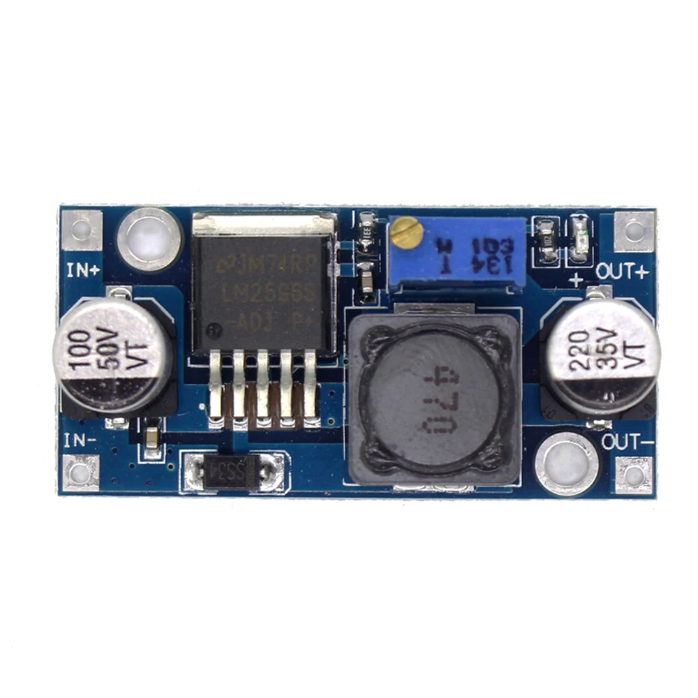 LM2596s DC-DC step-down power supply module 3A adjustable step-down module LM2596 voltage regulator 24V 12V 5V 3V
LM2596s DC-DC step-down power supply module 3A adjustable step-down module LM2596 voltage regulator 24V 12V 5V 3V