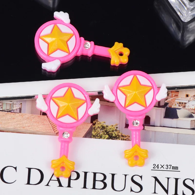 Resin Cartoon Magic Wand Magic Array Accessories Diy Material Slime Accessories Creative Interactive Toys for Children Unisex
Resin Cartoon Magic Wand Magic Array Accessories Diy Material Slime Accessories Creative Interactive Toys for Children Unisex