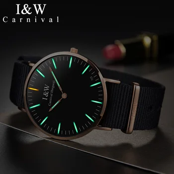 Fashion Ultra Thin Women Watches Top Brand Luxury CARNIVAL T25 Tritium Quatz Watch Sapphire Nylon band Waterproof Montre femme
Fashion Ultra Thin Women Watches Top Brand Luxury CARNIVAL T25 Tritium Quatz Watch Sapphire Nylon band Waterproof Montre femme