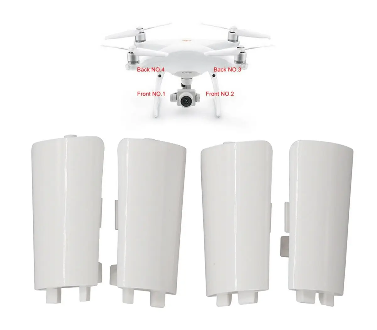 4pcs Original Landing Gear Antenna Cover Replacement Decorative Cap for DJI Phantom 4 Pro / Advanced
4pcs Original Landing Gear Antenna Cover Replacement Decorative Cap for DJI Phantom 4 Pro / Advanced