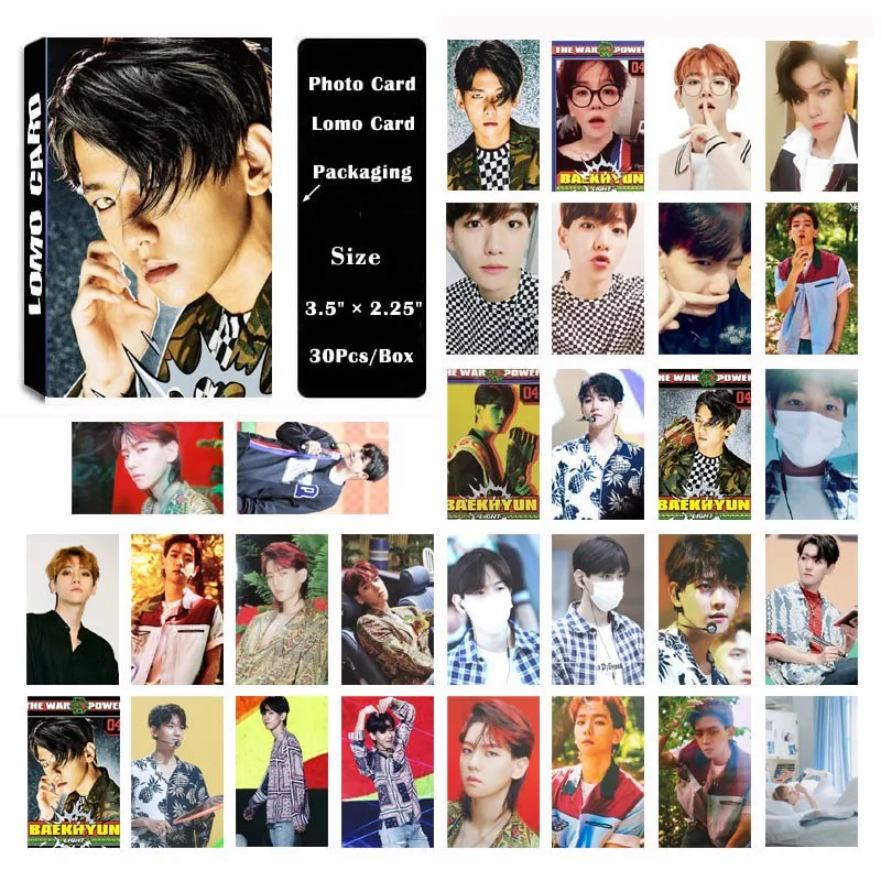 YANZIXG KPOP EXO Album BAEKHYUN Self Made Paper Lomo Card Photo Card Poster HD Photocard Fans Gift Collection
YANZIXG KPOP EXO Album BAEKHYUN Self Made Paper Lomo Card Photo Card Poster HD Photocard Fans Gift Collection