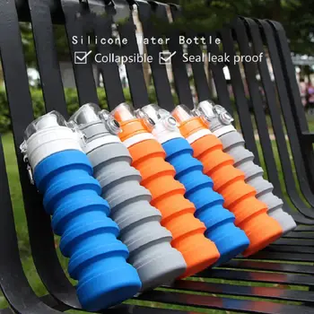 Outdoor Multifunctional 500ml Silicone Telescopic water bottle sport drinking Travel Portable collapsible water bottle
Outdoor Multifunctional 500ml Silicone Telescopic water bottle sport drinking Travel Portable collapsible water bottle