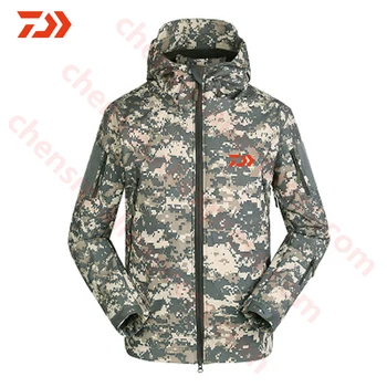 New DAIWA Fishing Jacket Autumn Winter Fleece Warm Hiking Camping Fishing Clothing Men Waterproof Hooded DAWA Fishing Shirts
New DAIWA Fishing Jacket Autumn Winter Fleece Warm Hiking Camping Fishing Clothing Men Waterproof Hooded DAWA Fishing Shirts