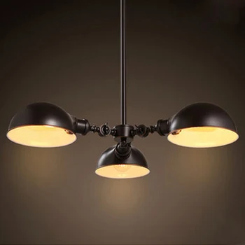 Brief simple beautiful Vintage loft iron pendant lights 3 arms. retro indoor suspension lamp drop light back to industrial times
Brief simple beautiful Vintage loft iron pendant lights 3 arms. retro indoor suspension lamp drop light back to industrial times