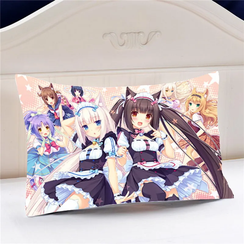 Oct. Home Textile Nekopara Anime Characters 60*40CM One-sided Two-sided Pillow Case Polyester/Micro-suede/2WT 2way #41305
Oct. Home Textile Nekopara Anime Characters 60*40CM One-sided Two-sided Pillow Case Polyester/Micro-suede/2WT 2way #41305