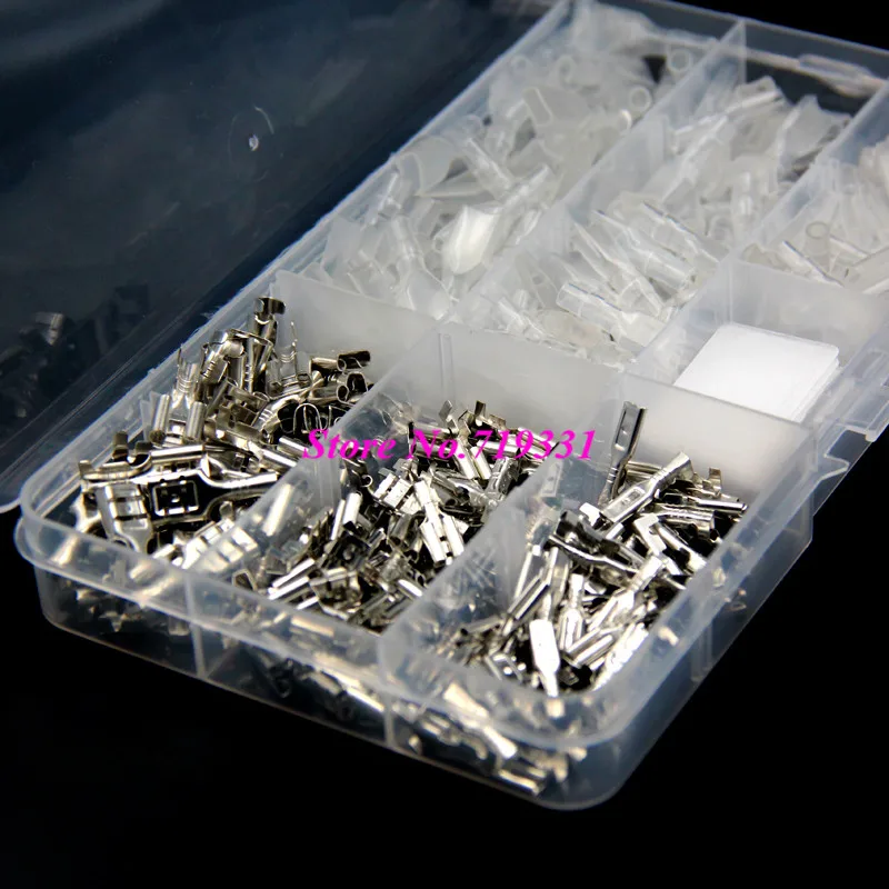 150sets Micro Min 6.3mm 4.8mm 2.8mm Electrical automotive wiring connectors Kits Female socket for Motorcycle Car each 50sets
150sets Micro Min 6.3mm 4.8mm 2.8mm Electrical automotive wiring connectors Kits Female socket for Motorcycle Car each 50sets