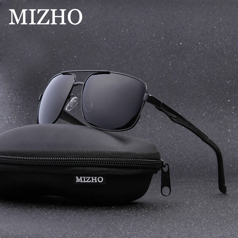 MIZHO Brand Visual travel Use Square Sunglasses Men Polarized Aluminium Magnesium IP Vacuum Plating UV400 Polaroid 2019
MIZHO Brand Visual travel Use Square Sunglasses Men Polarized Aluminium Magnesium IP Vacuum Plating UV400 Polaroid 2019