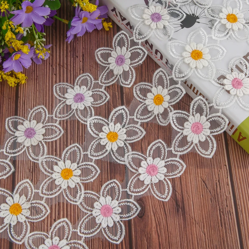 Embroidered Sewing Lace Ribbon Fabric Organza Lace Trim Ribbon Fabric Material DIY Quilting Embroidered For Sewing Decoration
Embroidered Sewing Lace Ribbon Fabric Organza Lace Trim Ribbon Fabric Material DIY Quilting Embroidered For Sewing Decoration