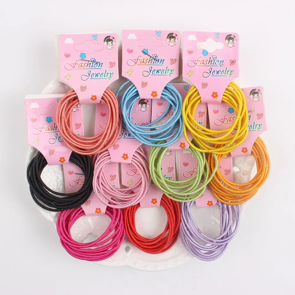 2018 new 10pcs/lot card packaging 10 color rubber band Elastic Hair Bands Hair Accessories KIDS Gum Hair Styling HJ862
2018 new 10pcs/lot card packaging 10 color rubber band Elastic Hair Bands Hair Accessories KIDS Gum Hair Styling HJ862