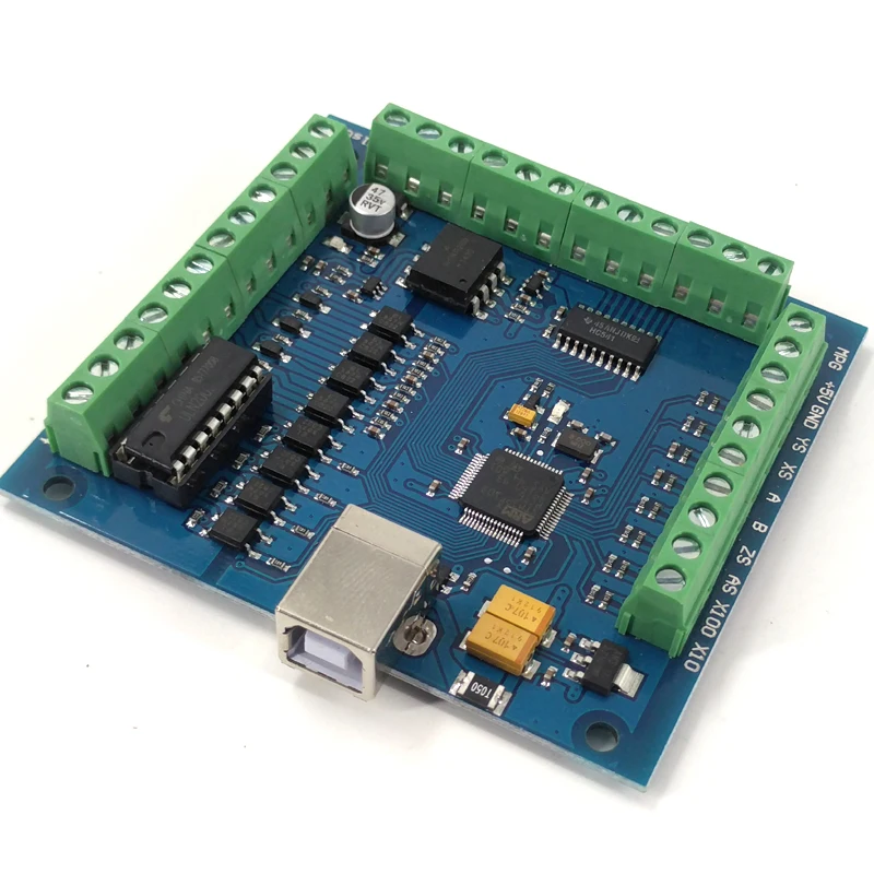 CNC MACH3 USB 4 оси 100 кГц USBCNC Гладкий шагового движения контроллера карты
