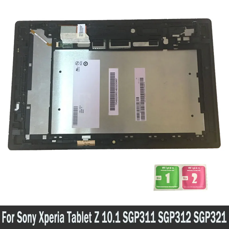 LCD Display For Sony Xperia Tablet Z 10.1 SGP311 SGP312 SGP321 Touch Screen Digitizer Sensors Assembly Panel With Frame
LCD Display For Sony Xperia Tablet Z 10.1 SGP311 SGP312 SGP321 Touch Screen Digitizer Sensors Assembly Panel With Frame