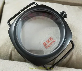 45mm Sapphire crystal 316L stainless steel PVD watch case fit 6497/6498 Mechanical Hand Wind movement 09-8
45mm Sapphire crystal 316L stainless steel PVD watch case fit 6497/6498 Mechanical Hand Wind movement 09-8