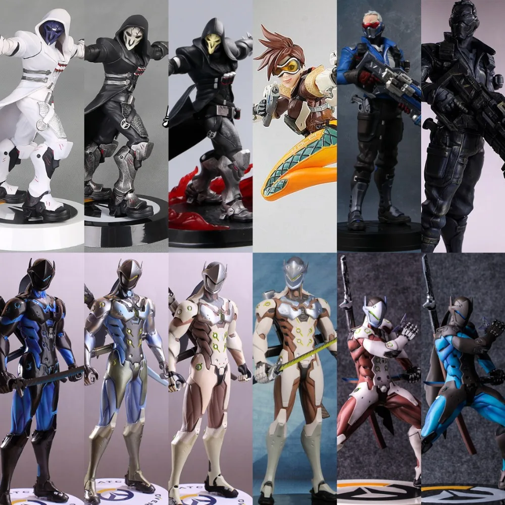 OW Action Figure Tracer death reaper WINSTON/SOLDIER D.VA PVC Statue no box Overwatches game movie (CN Version) anime figure 
OW Action Figure Tracer death reaper WINSTON/SOLDIER D.VA PVC Statue no box Overwatches game movie (CN Version) anime figure