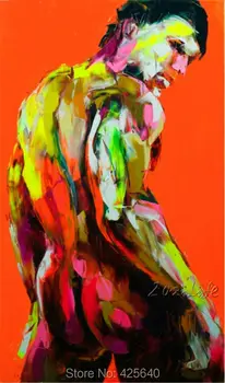 Palette knife painting portrait Palette knife Face Oil painting Impasto figure on canvas Hand painted Francoise Nielly 6
Palette knife painting portrait Palette knife Face Oil painting Impasto figure on canvas Hand painted Francoise Nielly 6