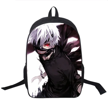 16 Inch Bags Anime Tokyo Ghoul Backpacks For Children Kids Cartoon Shoulder Bag School Boys Girls Custom Bags
16 Inch Bags Anime Tokyo Ghoul Backpacks For Children Kids Cartoon Shoulder Bag School Boys Girls Custom Bags