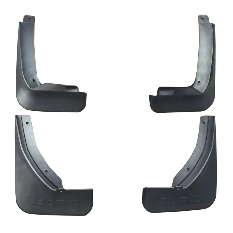 Soft plastic Mud Dirt Splash Flaps Guards Fenders Mudguards For 2013-2018 Skoda Rapid (4pc)
Soft plastic Mud Dirt Splash Flaps Guards Fenders Mudguards For 2013-2018 Skoda Rapid (4pc)