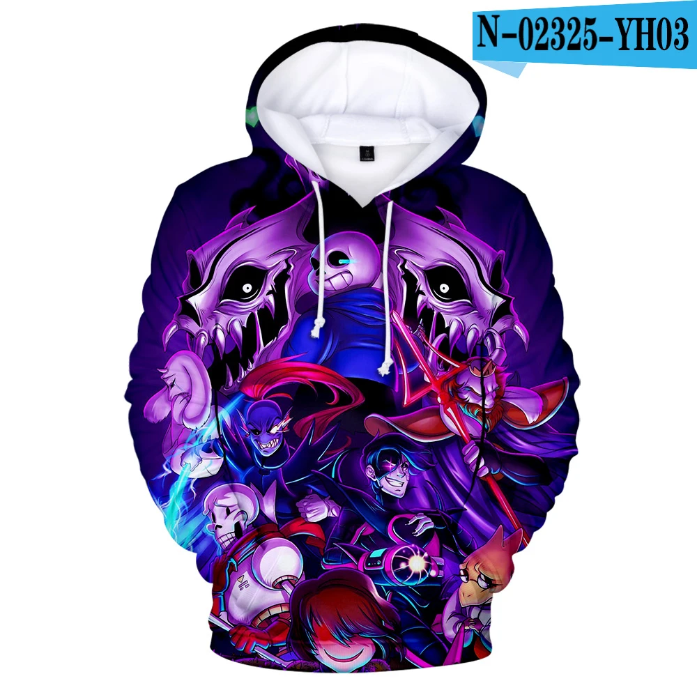 Harajuku Cute hoodies Undertale design Sans pattern Casual 3D printed fashion Cool boy's/girl's hoodies sweatshirts tops
Harajuku Cute hoodies Undertale design Sans pattern Casual 3D printed fashion Cool boy's/girl's hoodies sweatshirts tops