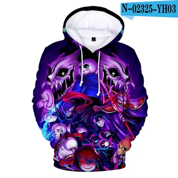 Harajuku Cute hoodies Undertale design Sans pattern Casual 3D printed fashion Cool boy's/girl's hoodies sweatshirts tops
Harajuku Cute hoodies Undertale design Sans pattern Casual 3D printed fashion Cool boy's/girl's hoodies sweatshirts tops