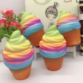 10cm Jumbo Squishy Lovely Ranbow ice Cream Cone Jumbo PU Slow Rising Soft Squishes Toys Stress Relief Toy 1PCS
10cm Jumbo Squishy Lovely Ranbow ice Cream Cone Jumbo PU Slow Rising Soft Squishes Toys Stress Relief Toy 1PCS
