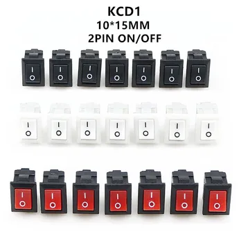 100pcs KCD11-101 3A/250V small black 10*15mm SPST 2PIN ON/OFF G130 Boat Rocker Switch Car Dash Dashboard Truck RV ATV Home
100pcs KCD11-101 3A/250V small black 10*15mm SPST 2PIN ON/OFF G130 Boat Rocker Switch Car Dash Dashboard Truck RV ATV Home