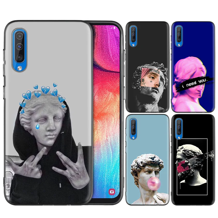 Black Dark Silicone Case for Samsung Galaxy A80 A70 6A0 A50 A40 A30 A20 A10 M40 M30 M20 M10 Cases Cover Shell Coque Medusa Vapor
Black Dark Silicone Case for Samsung Galaxy A80 A70 6A0 A50 A40 A30 A20 A10 M40 M30 M20 M10 Cases Cover Shell Coque Medusa Vapor