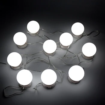 10 pcs Studio Glow Make Up Super Bright Light Table lamp Bulbs Portable Cosmetic Mirror Light Kit Battery Powered Light Makeup
10 pcs Studio Glow Make Up Super Bright Light Table lamp Bulbs Portable Cosmetic Mirror Light Kit Battery Powered Light Makeup
