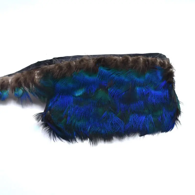 2 Meters/lot blue Peacock feather trim fringe ribbons 5-7cm DIY feather craft for Sewing Carnival clothing accessories plumas
2 Meters/lot blue Peacock feather trim fringe ribbons 5-7cm DIY feather craft for Sewing Carnival clothing accessories plumas